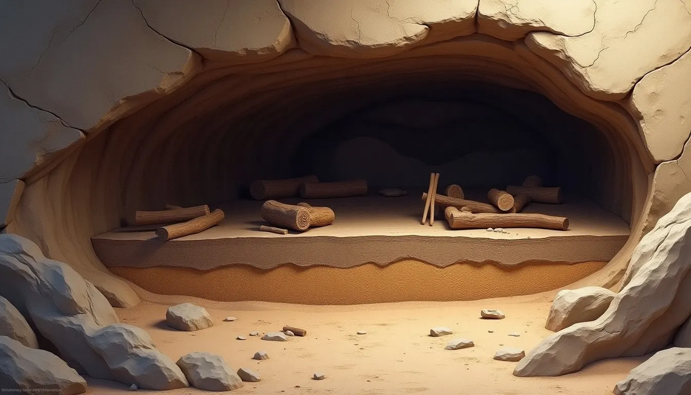 Neandertaler: Neue Funde von Holz in spanischer Höhle