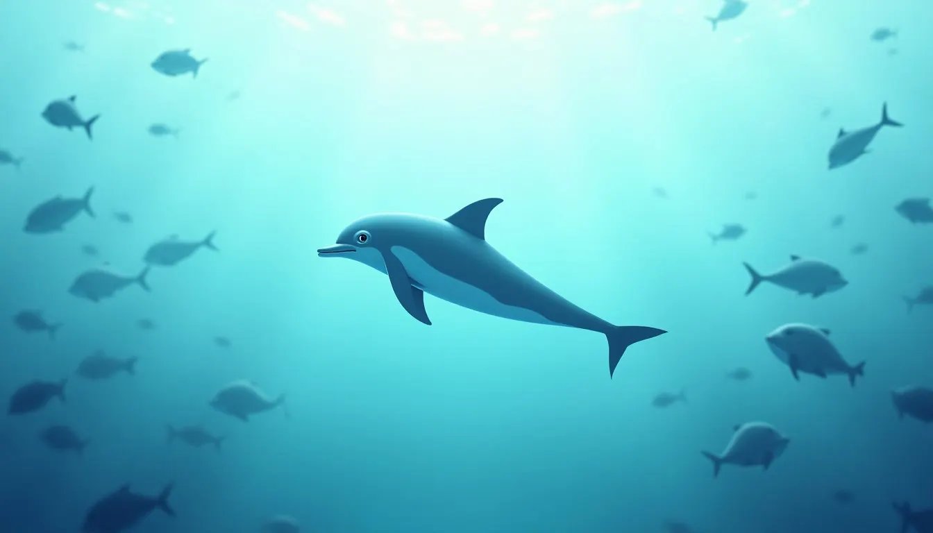 Ungewöhnliches Fressverhalten: ein Delfin nutzt vomitiertes Essen